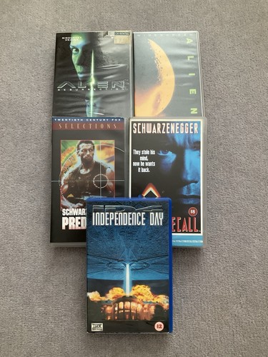 Vhs bundle alien - x,