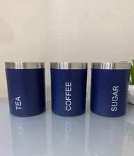 Set of 3 Tea Coffee Sugar