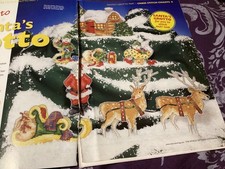 Maria Diaz’s Christmas Santas Grotto Design Cross stitch chart Only /4026