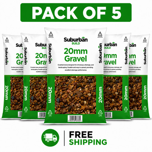 20mm pea gravel bulk bags - gravel,