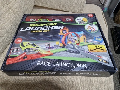 Race car launcher track - launcher,