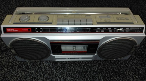 Panasonic 4830 boom box - panasonic,