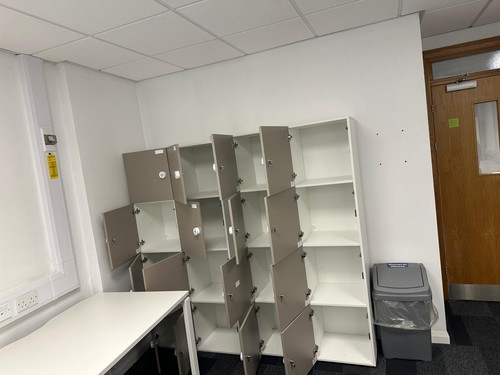 Modular open front storage - modular,,