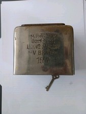 old silver plated metal money