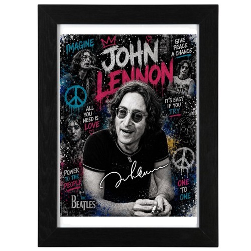 John lennon signed autograph - signed,