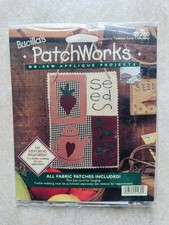 Bucilla PatchWorks #41280  Seeds Applique Quilt Kit - 5" x 7"