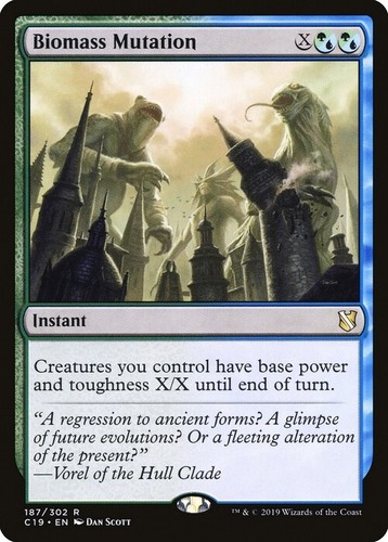 Biomass mutation commander - mutation,