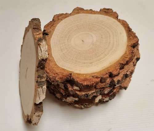 Wooden slices double sided - slices, double-sided