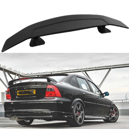 Matte black rear trunk - black,