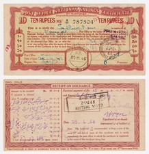 POST OFFICE NATIONAL SAVINGS