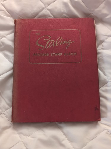 Vintage stamp collection album - stamp,