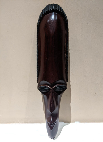 Hand carved wooden - hand, tribal