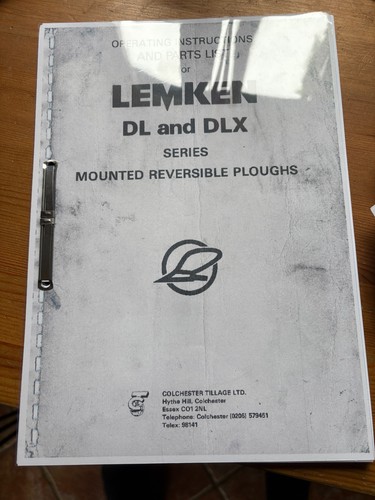Lemken dlx reversible - lemken, dl