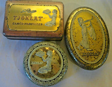 3 x Vintage Dutch Chocolate