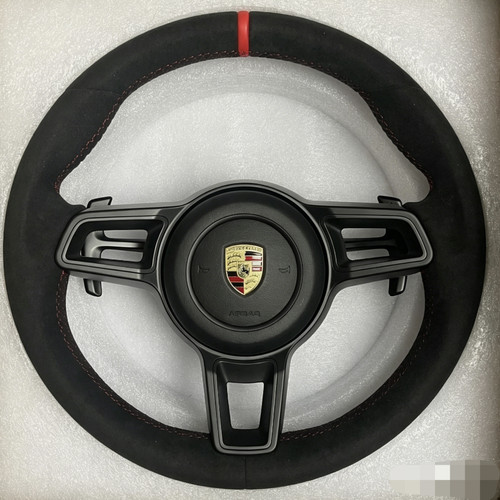 Porsche alcantara steering - alcantara,