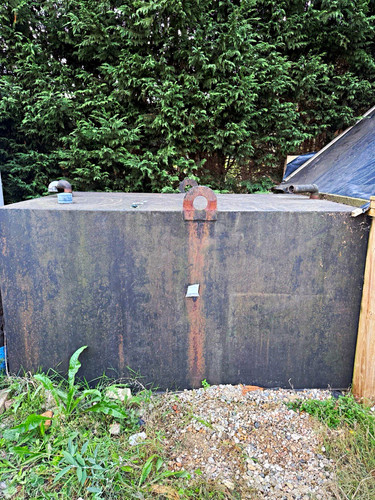 500 litre steel - steel, oil