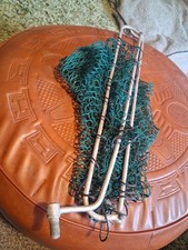 Folding Trout Net Vintage Fly