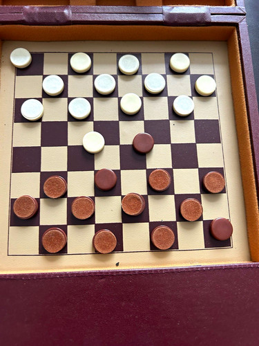 Travel size backgammon - backgammon, chess
