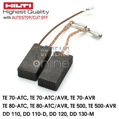 Hilti carbon brushes for te70 - carbon,