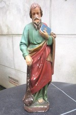 Old Vintage Chalkware Plaster