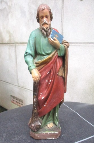 Old vintage chalkware - old,