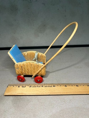 Vintage german mini wicker - vintage,