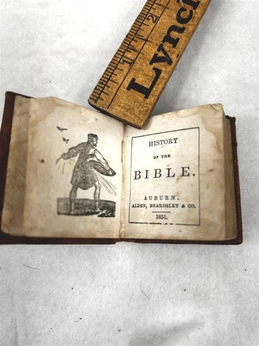 Antique 1851 miniature book - 1851,