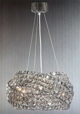 Next Smoked Venetian 5-Light