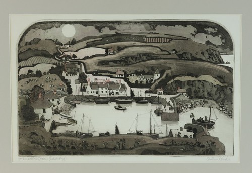 Graham clarke large etching - graham,