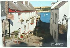Vtg Postcard Victory Hill St Mawes Victory Inn Hotel The Treasure Chest GiftShop