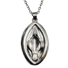Vagina Vulva Pendant Necklace