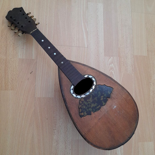 Antique string bowlback - 8,