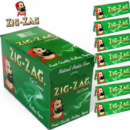 Zig zag green regular - regular, rolling