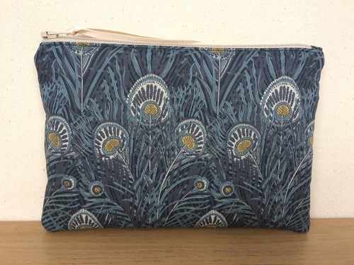 Handmade make bag zip pouch - handmade,