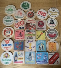 25 Mixed Rare Beer Mats