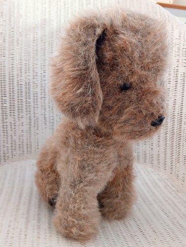 Vintage retro brown fluffy - retro,