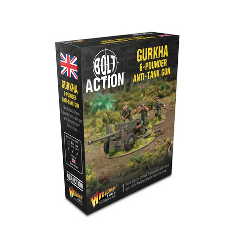 Bolt action gurkha 6pdr anti - 6pdr,