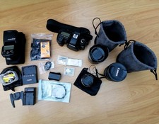 CANON EOS 5D MARK 11 BODY & 3 LENSES & FLASH SPEEDLIGHT & Accessories BUNDLE