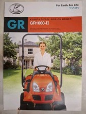 Kubota GR1600II Ride-on Lawn