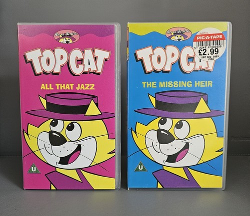 Top cat vhs bundle - vhs,