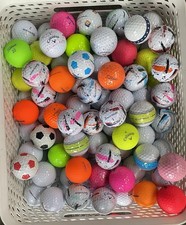 50 Random Golf Balls