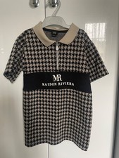 Boys polo top with zip 9-10 years River Island