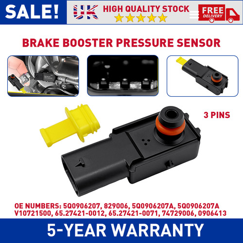Brake booster pressure sensor - booster,