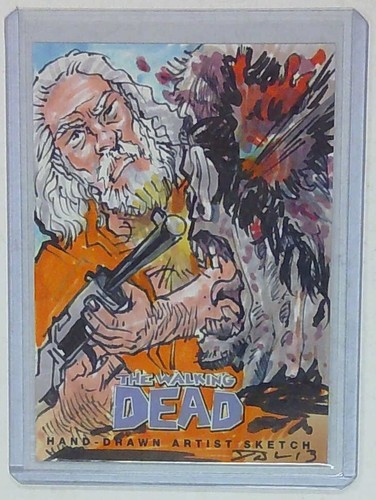 Walking dead comic - dead, sketch