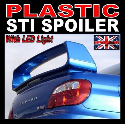 Plastic abs rear boot spoiler - plastic,