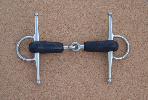 Rubber jointed full cheek - rubber,