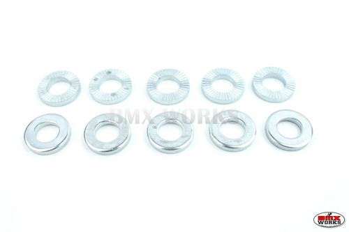 Bicycle axle knurled washer - bicycle,