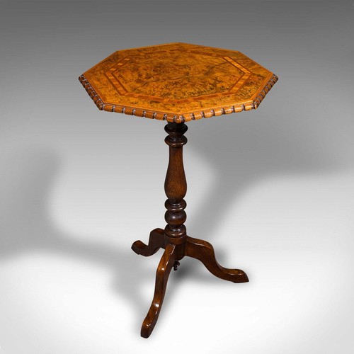 Antique octagonal wine table - octagonal,