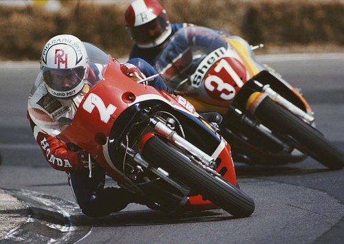 Ron haslam rides - gb, honda