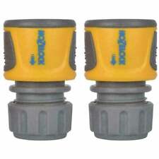 Hozelock Soft Touch Hose End Connector -Single / Twin Pack - Hose Pipe Connect